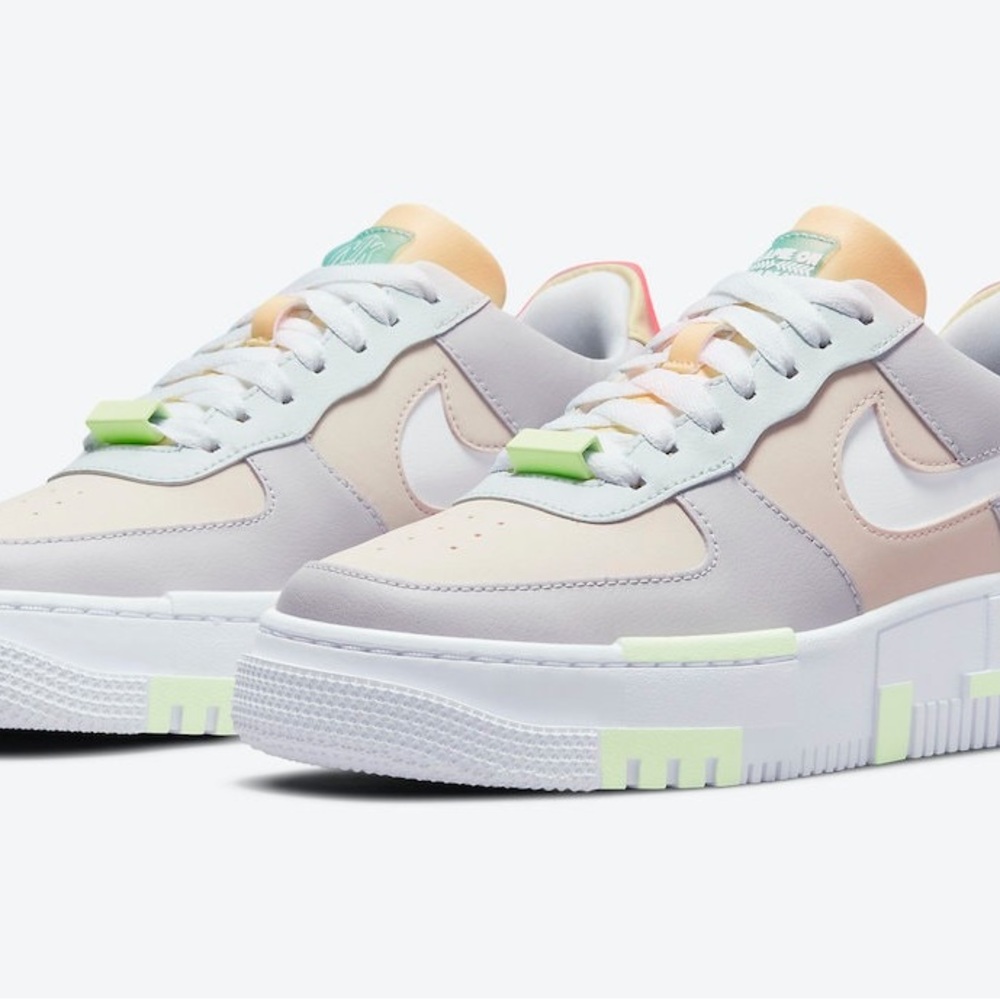 Nike Air Force One Pixel Women's Pastel Sneakers